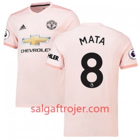 Manchester United Fodboldtrøjer Juan Mata 8 Udebanesæt 2018/19 Kort ærmer